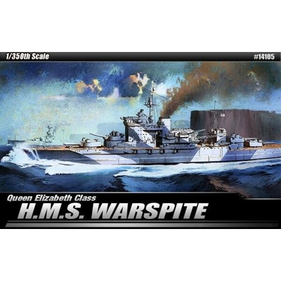 Academy QUEEN ELIZABETH CLASS H.M.S. WARSPITE 1:350