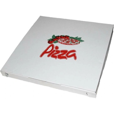 Krabice na pizzu 50 cm s potiskem rajče 1ks