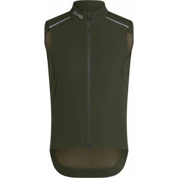 Rapha Pro Team Gilet dark green silver reflective pánska