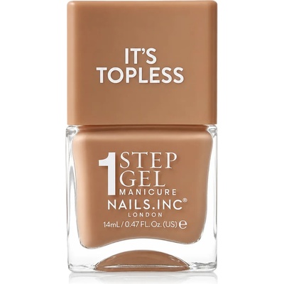 Nails Inc. Nails Inc. It’s Topless 1 Step Gel Nail Polish 14 ml нюанс Madison