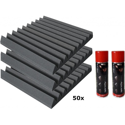 Mega Acoustic PA-PMK-4 50x50 Dark Gray SET Dark Grey