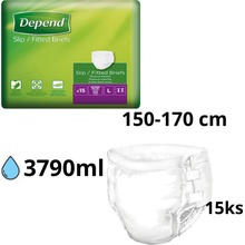 Depend Slip Super XL 15 ks