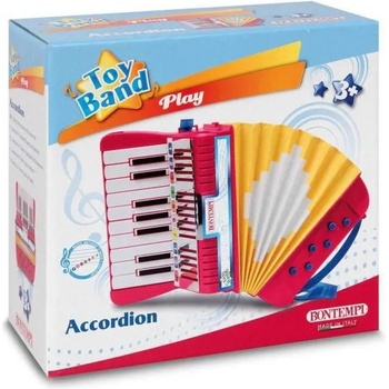 Bontempi Детски Акордeон с 17 клавиша и 6 баса Bontempi 191040
