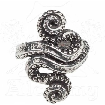 Image 1 of Alchemy gothic Пръстен alchemy gothic - Кракен - r221