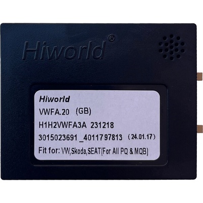 2DIN Hiworld CANBUS dekodér - Škoda, VW, Seat