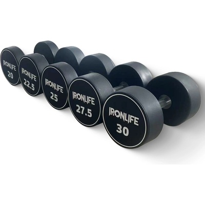 IRONLIFE sada polyuretánových činiek 2,5 - 30 kg 12 párov