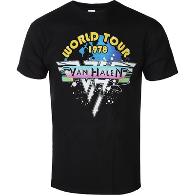 ROCK OFF мъжка тениска Van Halen - World Tour '78 Full Color - ROCK OFF - VHTS09MB