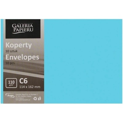 Ozdobné obálky Smooth - C6, 110 g/m2, mix intenziv