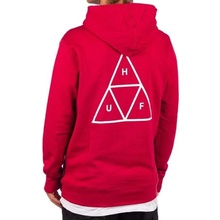 HUF TRIPLE TRIANGLE PO HOODIE Rio Red