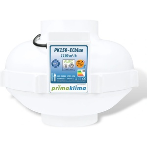 Prima Klima EC Вентилатор PK150-ECblue Ø150mm 1100m3/h