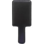 XMS Bdsm Плескалка с кожена облицовка "square black paddle" 21 см