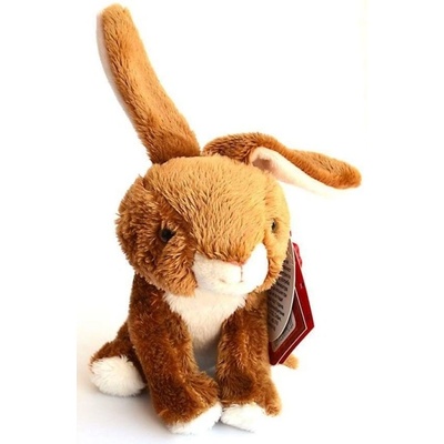 Keel Toys Плюшена играчка Keel Toys - Зайче, тъмно кафяво, 12 cm (SW0283-7)