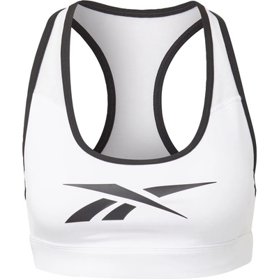 Reebok Hero Medium-Impact Racer Bra Womens - White