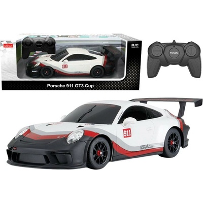 Rastar 20602 Diaľkovo ovládané auto R/C Porsche 911 GT3 biela 1:18