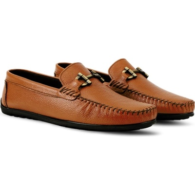 GERARDINO Мъжки обувки от естествена кожа - Кафяви 3003 (1021_Кафяво)