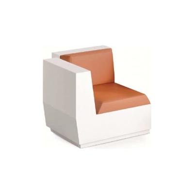 EURO 3 PLAST Designová sedačka BIG CUT - rohový díl - 6281 Barva sedáku Tortora