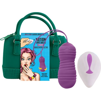 FeelzToys Виброяйце с ротиращи перли foxy