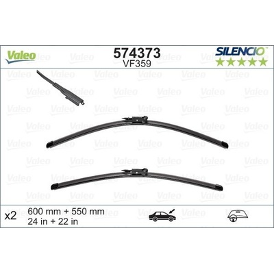Valeo Silencio X-TRM 600+550 mm VA 574373