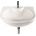 Inter Ceramic УМИВАЛНИК icc 4537 45х35 С ЦЕНТР. ОТВОР БЯЛ (icc 4537)