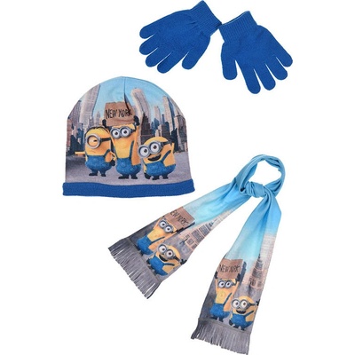 Sun City čepice šála rukavice Mimoni modrá – Hledejceny.cz