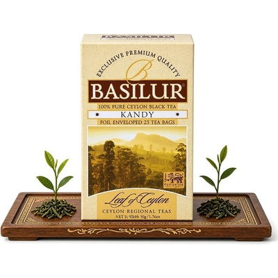 Basilur Leaf of Ceylon Kandy 25 x 2 g