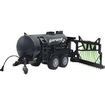 Jamara Toys Jamara цистерна за камион с дистанционно управление, черен, мащаб 1: 16 (405236)