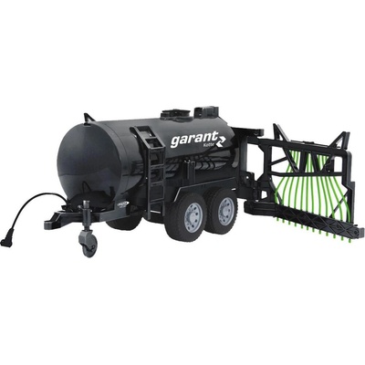 Jamara Toys Jamara цистерна за камион с дистанционно управление, черен, мащаб 1: 16 (405236)