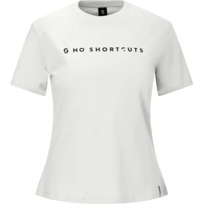 Scott Дамска тениска Scott Women's Tee No Shortcuts S/S T-shirt - White - размер L (916-6373-0314)