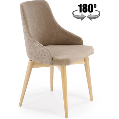 Halmar Трапезен стол malaga бежов стол / кран: mavel 38 / stelar 16