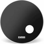 Evans BD20RONX EQ3 Onyx Coated 20" Black Кожа за барабани резонансна (BD20RONX)