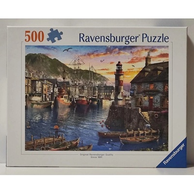 Ravensburger Východ slunce v přístavu 500 dílků