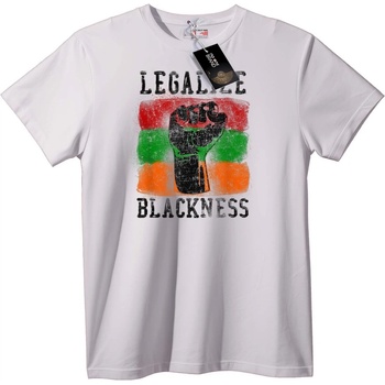 NOONEBRAND Тениска Legalize Blackness - L, White