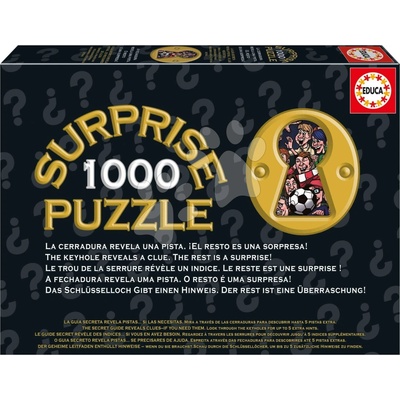 Educa s prekvapením 1000 Shoot! Surprise a Fix lepidlo 1000 dielov