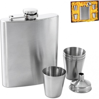 Orion Sada placatka s kalíšky nerezová Home 210 124520 ml