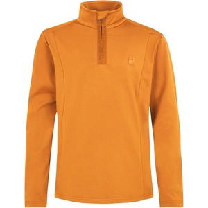 Protest Детски поларен пуловер Protest Kid's PRTRewillowy 1/4 Zip Active Top Fleece jumper - Caramel Yellow - размер 104 (EU) (704-5509-0311)