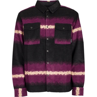 Iriedaily Мъжко поларено яке Iriedaily Finnian L/S Shirt Fleece jacket - Wine - размер M (005-6586-0212)