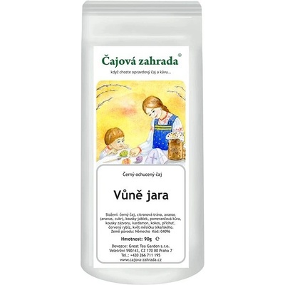 Čajová zahrada Vůně jara černý ochucený čaj 90 g