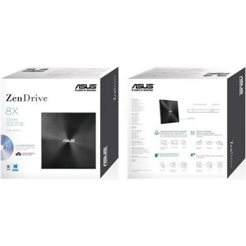 ASUS Външно USB DVD записващо устройство ASUS ZenDrive U7M Ultra-slim, USB 2.0, Черен