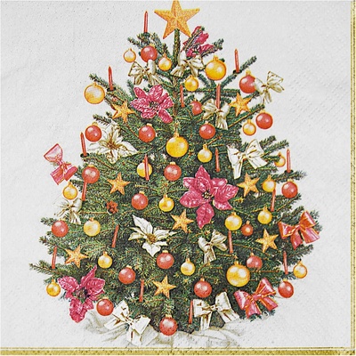 Wimex Obrúsok PAP FSC Mix 3vrstvý Vianoce 33x33 cm 20 ks - vianočný st