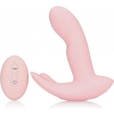 Shots Loveline Wearable Fingering Motion with Remote Control Cherry Chiffon, silikonový pohyblivý do kalhotek s dálkovým ovládáním
