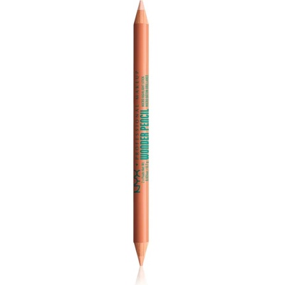 NYX Professional Makeup Wonder Pencil двустранен молив за очи цвят 01 Light 2x0, 7 гр