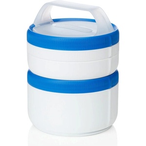 humangear Stax Модулна кутия за обяд XL бяло-синя (070909)