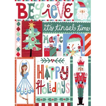 Image 1 of Pieces & Peace - Puzzle Christmas Collage - 500 piese