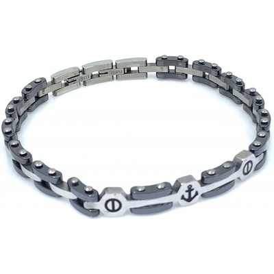 Jan Kos jewellery náramek z chirurgické oceli 12118368