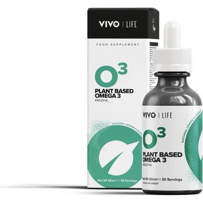 Vivo Life Tekuté Omega-3 z řas citrón 60 ml
