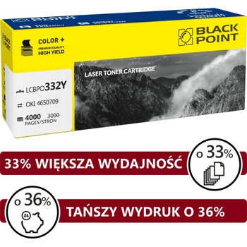 Compatible Тонер Black Point LCBPOC332Y, жълт (BLOKI332YEBW)