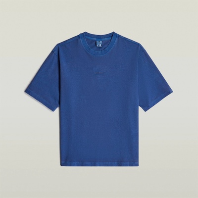 G Star Тениска G Star Logo T-Shirt - Radar Blue