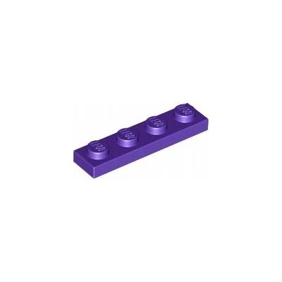 LEGO® 3710 Platňa 1X4 Fialová