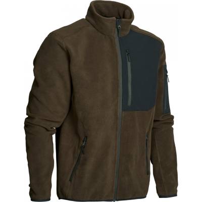 Northern Hunting Мъжко поларено яке Northern hunting Kettil 3000 Fleece jacket - Dark Green / Grey - размер M (005-4378-0212)