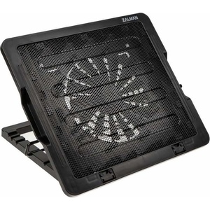 Zalman ZM-NS1000 Notebook Cooler Stand 16 - охлаждаща ергономична  оставка за Mac и  реносими ком ютри до 16 инча (черен)